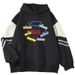 American Style Color Block For Men, Loose Fit, Niche KEY Pullover, Outerwear, Cool And Handsome Sweatshirt_viptrois.com