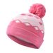 Kids'scarf, hat & glove sets Children's hat Gloves bib set Children's autumn and winter knitted woolen scarf warm knitted hat_viptrois.com