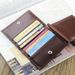 Hot Sale Fashion Men's Leather Money Clip Wallet With Magnet Hasp Credit Card Cash Holder Business Short Designer Purse For Male_viptrois.com