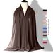 Women's Sweat Cloth Head Scarf High Quality Windproof And Sandproof Scarf Headscarf Four Seasons Middle East_viptrois.com