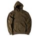 Loom Cross-Border Clothing 2024 Autumn Winter European And American High Street Hooded Men's Solid Color Sweatshirt Loose_viptrois.com