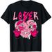 Camiseta A Juego Loser Lover Pink Drip Heart Para Hombres Y Mujeres, Hecha En EE. UU._viptrois.com