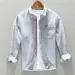 Shirt S Designers Fashion Menswear Casual Bussiness Shirtsa Classic Man Dress Shirts Men Long Sleeve Brand Fashions_viptrois.com