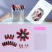 New Almond Shaped Wearable Nails With Gradient Colors, High End Nail Art Pieces, High Luxury False Nail Pieces, Finished Products Are Detachable_viptrois.com
