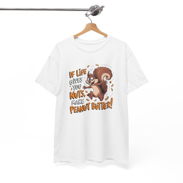Squirrel Joke T-Shirt Mens Womens Tees Top - Perfect Tee For Those Who Love A Good Laugh_viptrois.com