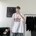 Short Sleeved T-shirt For Men, Ins Brand Loose Casual Five Quarter Sleeve Top, Trendy And Versatile Couple Pure Cotton_viptrois.com