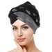 new multi color bright silk and milk silk braid hat fashionable casual headscarf hat in stock_viptrois.com