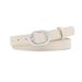 2024 Summer New Elliptical Japanese Button Dress Women's Fashion Simple Versatile Jeans Belt Women_viptrois.com