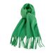 2025 Autumn Winter New Seahorse Hair Korean Style Atmosphere Scarf For Women Versatile High-end Feel Solid Color Neck_viptrois.com