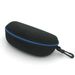 Unisex Sunglasses Case Eva Zipper Bag Large Compression Sunglasses Case Hook Black Glasses Case Portable_viptrois.com