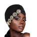New Fashion Pleated Watermelon Hat With Round Diamonds On The Side Of The Head Indian Hat Turban Hat_viptrois.com