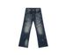 EF JEANS | 2025 Spring New American Street Irregular Tie-dye Ripped Jeans Slightly Loose Tide_viptrois.com