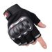 Motorcycle Gloves Full Protection Outdoor Rider Long Riding Half Finger Non-Slip Wear-Resistant Sports Men_viptrois.com