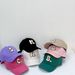 Children's hats for spring autumn outings, boys and girls, duckbill caps with letter markings, shading baseball caps,_viptrois.com