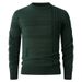 Pure Cross-Border Autumn Winter New European American Round Neck Pullover High-Quality Foreign Trade Men's Solid Color_viptrois.com