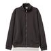Unisex Heavyweight 420g Terry Cloth Zip-Up Cardigan Jacket - Stand Collar, Oversized Fit, Soft & Breathable For Men & Women_viptrois.com