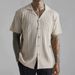 Men's Clothing Spring And Summer Men's Knitted Button Down Shirts Casual Men's Breathable Short Sleeved Shirt Tops_viptrois.com