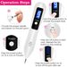 Skin Tag Repair Kit Portable Beauty Equipment Multi-Level With Home Usage USB Charging LCD Level Adjustable 6 Replaceable Needles_viptrois.com