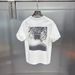 Men's Clothing Fashionable T Shirts For Men In Summer, White Short Sleeved Loose Bottoming Pullover, Short Sleeved Couple T Shirts B2CNF2176_viptrois.com