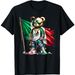 Camisetas Gráficas Hombres HAGBDH, Casual Algodón Diseño Oso Orgullo Mexicano, Estilo Hip Con Bandera, Regalos Hombres,_viptrois.com