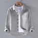 Workwear Shirt Style Jacket Men's Spring And Autumn Casual Shirt Fashionable And Cool Youth Shirt Men_viptrois.com