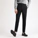 Men's Slim-Fit Dress Pants, Business Casual, Wrinkle-Free, Straight-Leg, Korean Style, Office & Smart Outing (Black/Charcoal/Khaki/Navy)_viptrois.com