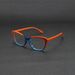 Anti Blue Light Cat Eye Flat Glasses Contrast Color Personality Plain Simple Glasses Frame Cross Border Glasses Frame Reading Glasses T1376_viptrois.com