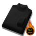 Pure New High Neck Sweater For Men, Loose Fit, Autumn And Winter, Fleece Lined, Thick Knitted Top, Korean Style, Trendy Men's_viptrois.com