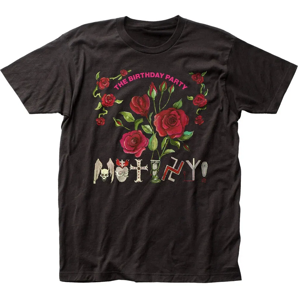 The Birthday Party Mutiny! Mens T Shirt Mens Womens Tees Top Rock And Roll Music Classic Tee Black_viptrois.com