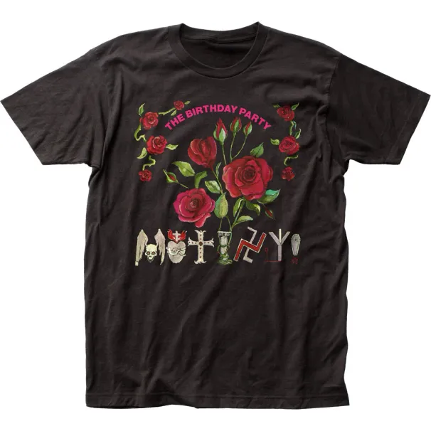 The Birthday Party Mutiny! Mens T Shirt Mens Womens Tees Top Rock And Roll Music Classic Tee Black_viptrois.com