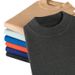 Men’s Sweater – Winter-Ready Acrylic Blend, Textured Ribbed Hem, Office-to-Weekend Versatility (Beige/Orange/Green/Blue/Grey/Navy/Black)_viptrois.com