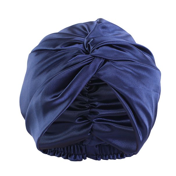 Popular double nightcap cross twist cap shower cap Beauty makeup headscarf hat_viptrois.com