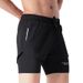 Men’s Clothing Hot Selling Men's Swimming Trunks Anti Embarrassment Sports Boxer Double Layer Running Sports Swimming Fitness Swimming Trunks_viptrois.com