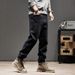 2024 New Pure Black Pants Men's Simple And Thin Plus Size Jeans Men's Xintang Denim Men's Clothing_viptrois.com