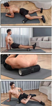 Solid Foam Muscle Relaxation Professional Slimming Leg Wolf Tooth Massage Roller Fascia Stick Yoga Equipment_viptrois.com