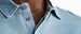 Men's Clothing Solid Color Casual Button Lapel Polo Shirt Men's Tops Bottoming Shirt_viptrois.com