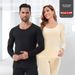 German Fleece Long Johns Thin Fleece Thickened Leggings Men's And Women's Suit_viptrois.com