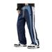 Men's Clothing Striped Sweatpants Trendy Brand Design Wide Leg Pants_viptrois.com