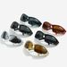 Men's Sunglasses Millennium Y2K Sunglasses Futuristic Men's And Women's Same Style Wrap Around Uv400 Anti Ultraviolet Sunglasses_viptrois.com