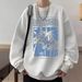 Autumn Round Neck Sweatshirt With Men's Printed Long Sleeves, Casual Hooded Undershirt, Outerwear_viptrois.com