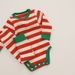 Christmas children's baby children's long sleeve striped festive suit_viptrois.com