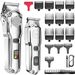 Professional Clipper Men, Hair Cutting Machine With LCD Display, Powerful Electric Finish For Barber Shop And Beard_viptrois.com