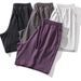Men's Elastic Waist Athletic Shorts - Lightweight Quick-Dry Stretch Running Shorts With Pockets For Gym, Jogging, And Casual Wear_viptrois.com