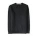 1 Sweater For Men, Thickened Round Neck Pullover, Jacquard High-Quality Sweater, Slim Fit Stretch Knitted Top Wholesale_viptrois.com