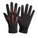 Autumn Winter Marathon Running Gloves Men, Warm Fleece-Lined, Full-Finger Touchscreen, Windproof Cold-Resistant For_viptrois.com