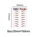 Eyebrow Stencils New 6D Eyebrow Stickers Simulation Eyebrow Water Transfer Lazy Waterproof Makeup Embroidery Eyebrow Tattoo Stickers_viptrois.com