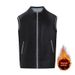 Pulse Autumn Winter New Sweater Cardigan Knitted Loose Plus Size Casual Sleeveless Fleece-Lined Vest Men's Knitwear_viptrois.com