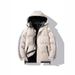 Men's Clothing Men's Winter Striped Puffer Jacket With Hood, Thickened Quilted Coat For Casual & Streetwear (Black/Gray/Khaki)_viptrois.com