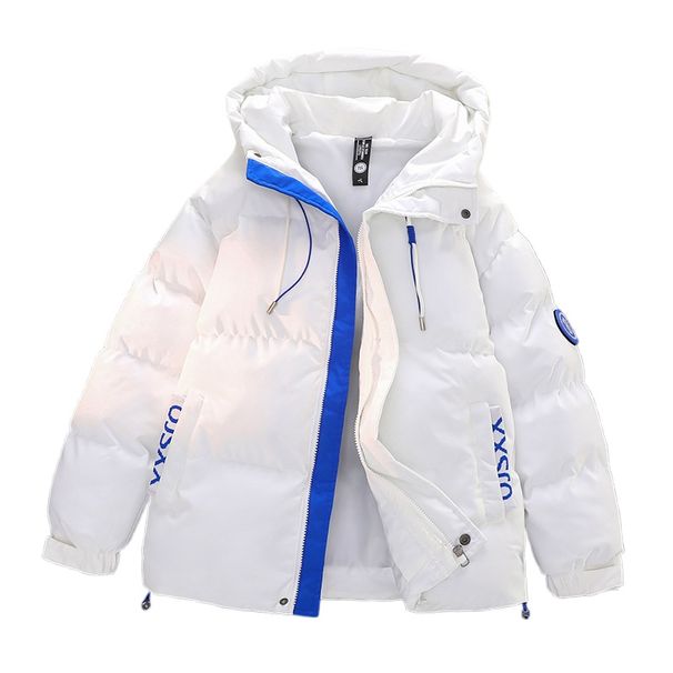 2025 Winter Hooded Cotton Clothing Men's Thickened Jacket Trendy Brand Fashion Bread Clothing Couple_viptrois.com