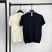 Short Sleeved T Shirt Men's 2024 New Spring And Summer Japanese Knitted Half Sleeved Bottoming Shirt Trendy High End Casual Tops_viptrois.com